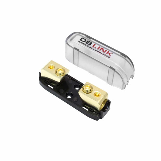 DB LINK MINI ANL FUSE HOLDER 4/8 GA INPUTS (MANLFH2X)