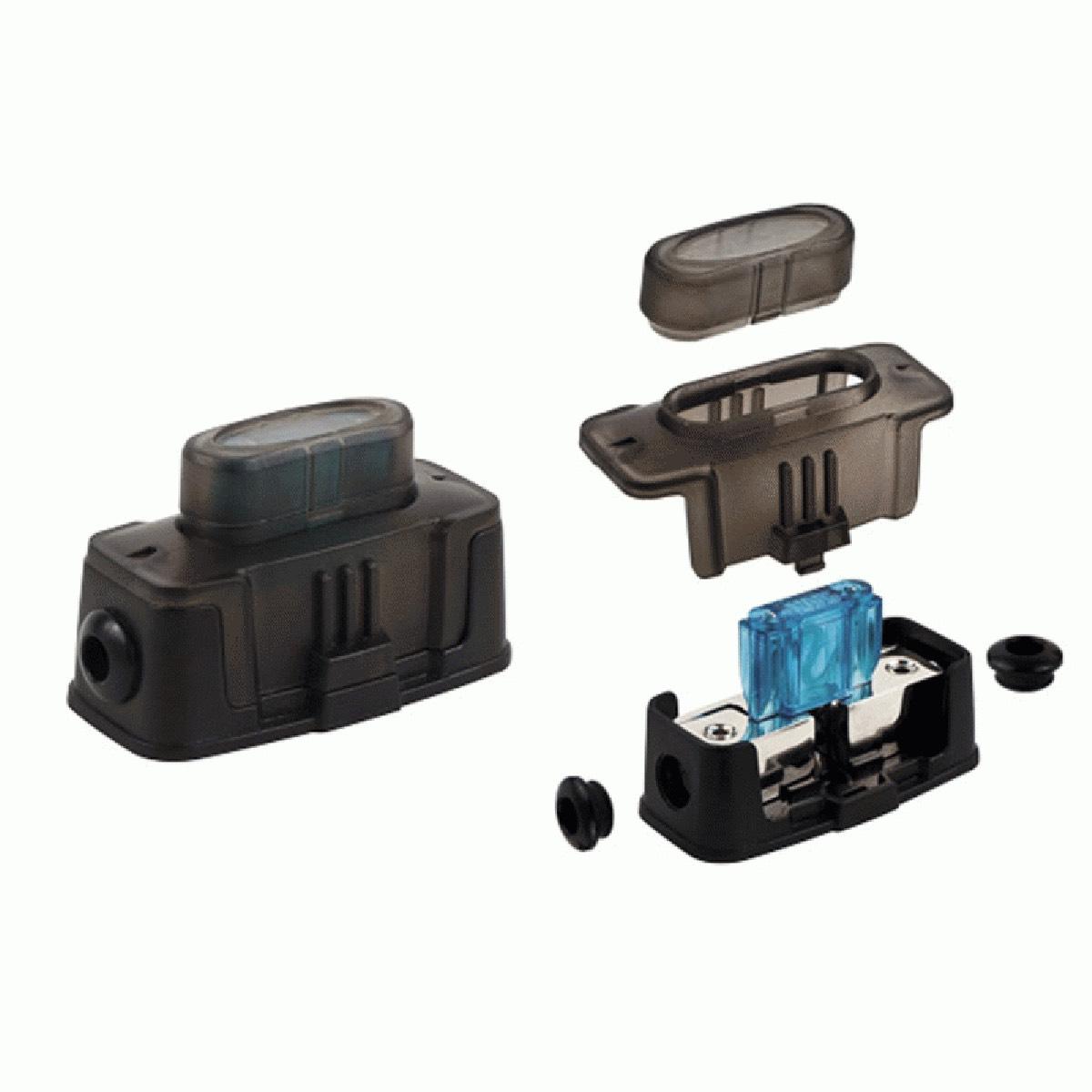 WATERPROOF MAXI HD FUSE HOLDER 4-8 GAUGE INPUT-OUTPUT (MAXIHDH)