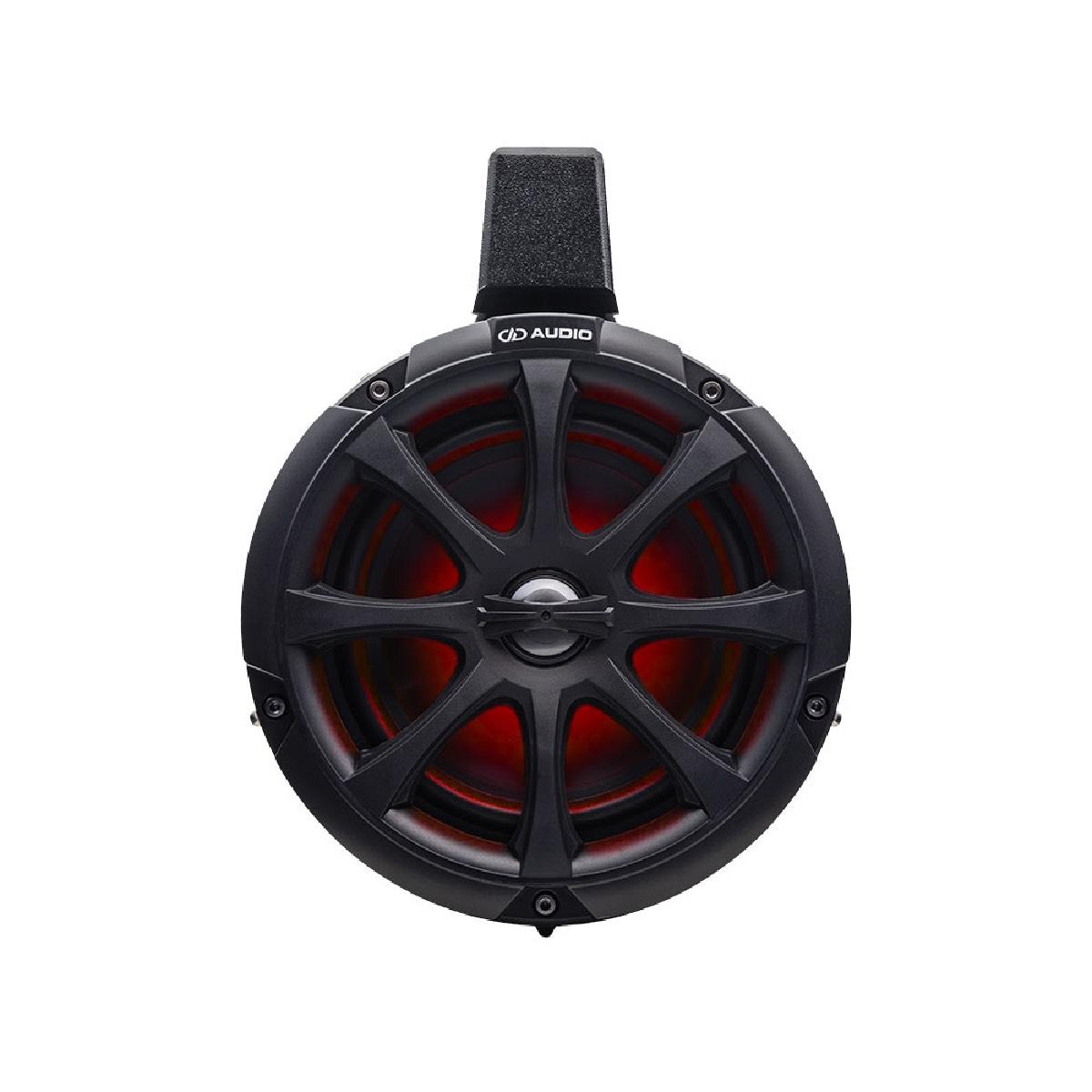 DD AUDIO 6.5" MARINE CAN WAKE TOWER SPEAKERS WITH LED RGB PAIR (MC-106B)