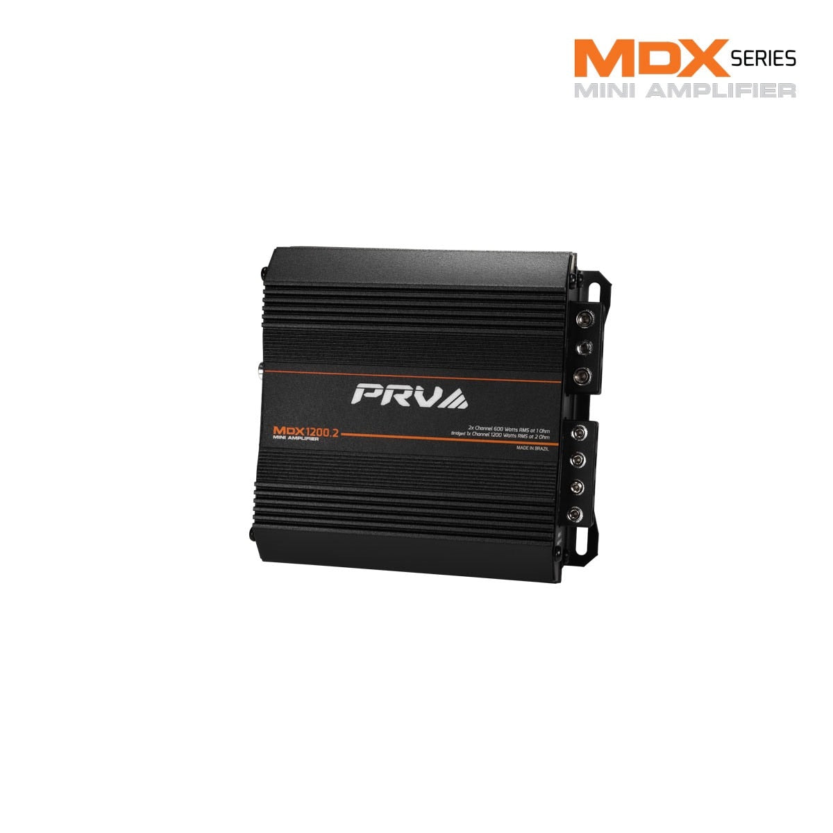 PRV AUDIO - ULTRA COMPACT 2 CHANNEL 1200 WATT 1 OHM STABLE AMP (MDX1200.2 1OHM)