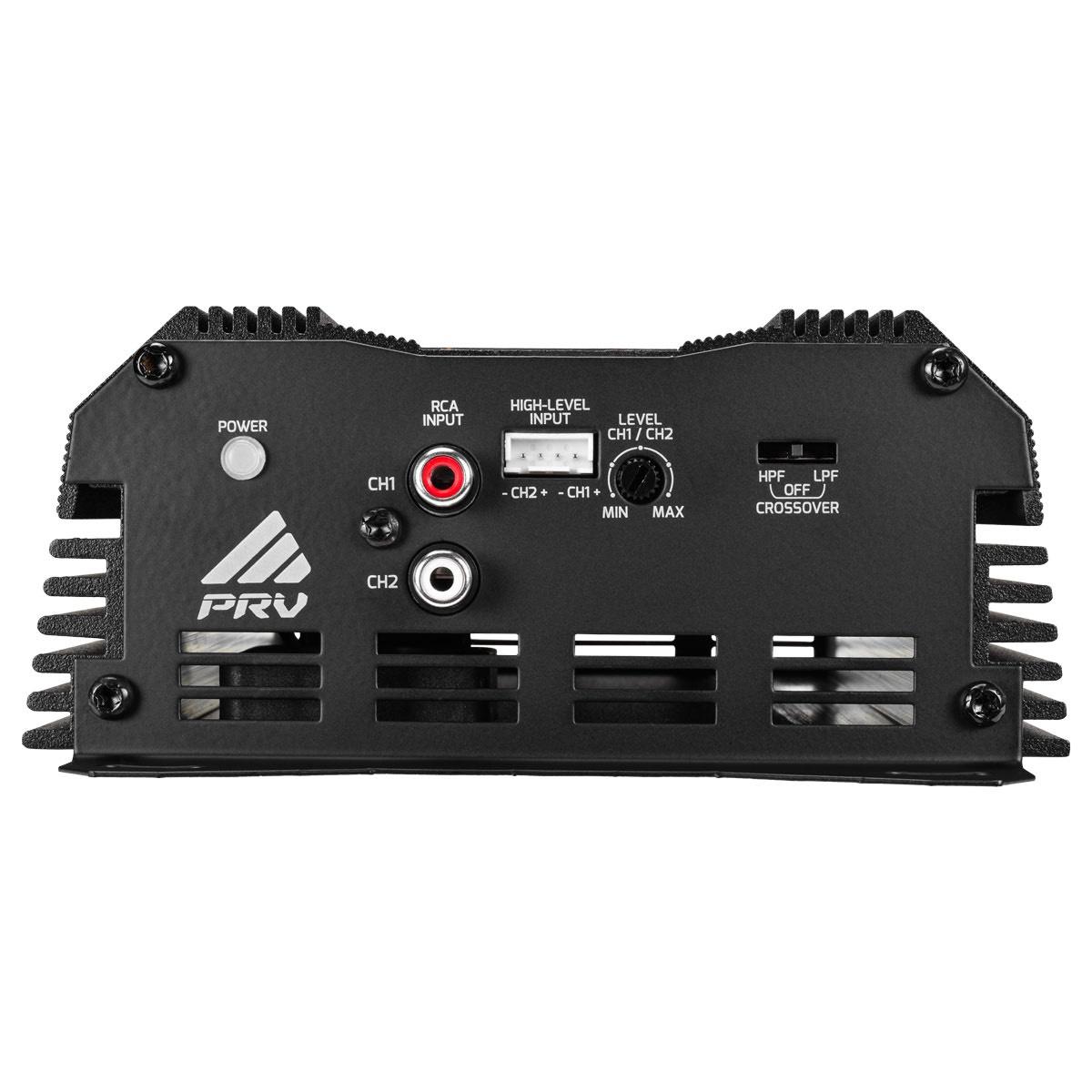 PRV AUDIO - ULTRA COMPACT 2 CHANNEL 1200 WATT 1 OHM STABLE AMP (MDX1200.2 1OHM)