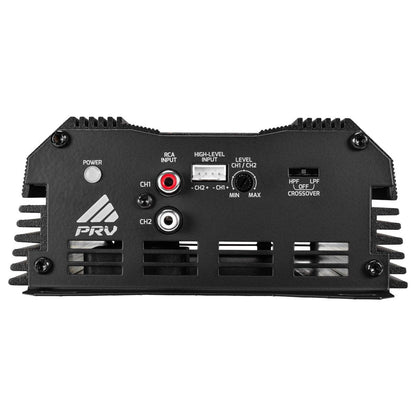 PRV AUDIO - ULTRA COMPACT 2 CHANNEL 1200 WATT 1 OHM STABLE AMP (MDX1200.2 1OHM)
