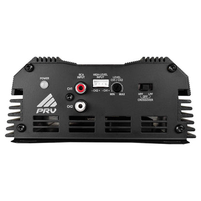 PRV AUDIO - ULTRA COMPACT 2 CHANNEL 2000 WATT 2 OHM STABLE AMP (MDX2000.2 2OHM)