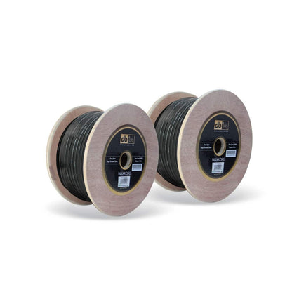 DB LINK MAXKORE 10 GAUGE 100' BLACK SPEAKER WIRE PURE COPPER HIGH STRAND COUNT (MKSW10BK100)