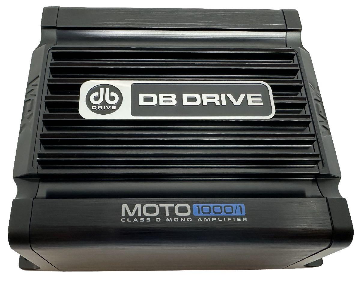 DB DRIVE FULL RANGE 1000 WATT MONO BLOCK 1 OHM STABLE MICRO POWER SPORTS AMPLIFIER (MOTO1000/1)