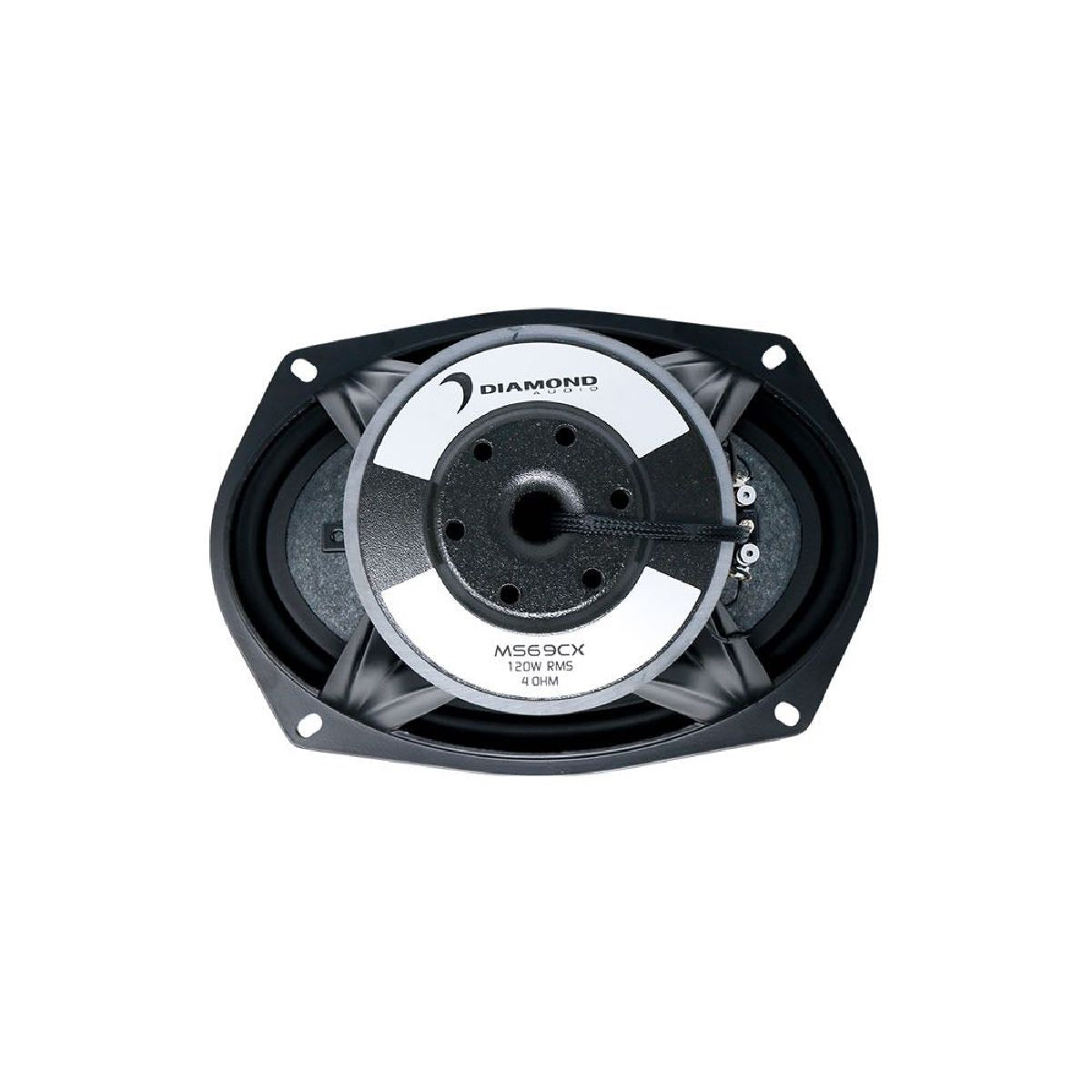 DIAMOND AUDIO MOTOR-SPORT SERIES 6X9 HIGH OUTPUT COAXIAL SUB 125 WATTS RMS PAIR (MS69CX)