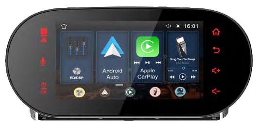 DIAMOND AUDIO HARLEY 98-13 ROAD GLIDE RADIO WITH CARPLAY AND ANDROID AUTO & OEM CONNECTION (MSHD9813RG)