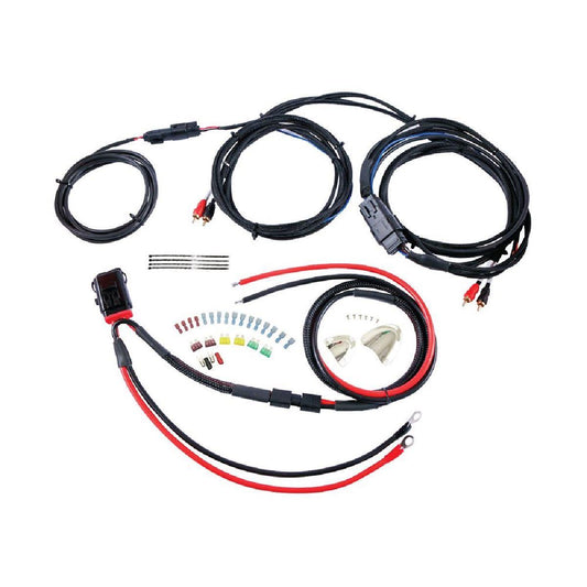 DIAMOND AUDIO MOTOR-SPORT HARLEY DAVIDSON 98 - 19, 2 CHANNEL AUDIO WIRING KIT ALL HARLEY BAGGERS (MSHR2)