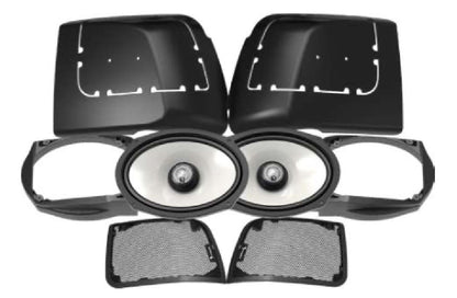 DIAMOND AUDIO MOTOR-SPORT 2024 HARLEY DAVIDSON CUT IN KIT WITH HXM694F RGB 6X9 LOUDSPEAKERS (MSHXM694LK24)