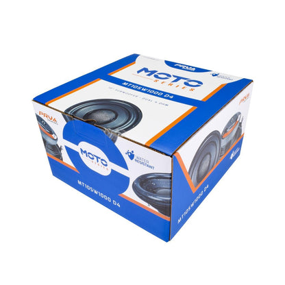 PRV AUDIO - 10" 1000 WATT SLIM MOTORCYCLE WOOFER DVC 4 OHM (MT10SW1000 D4)