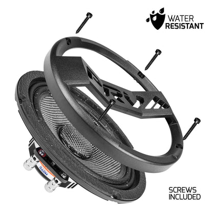 PRV AUDIO - 6.5" CARBON FIBER NEODYMIUM MIDRANGE 400 WATT MOTORCYCLE SPEAKER SOLD AS EACH (MT6MR400CF-NDY-4-SLIM)