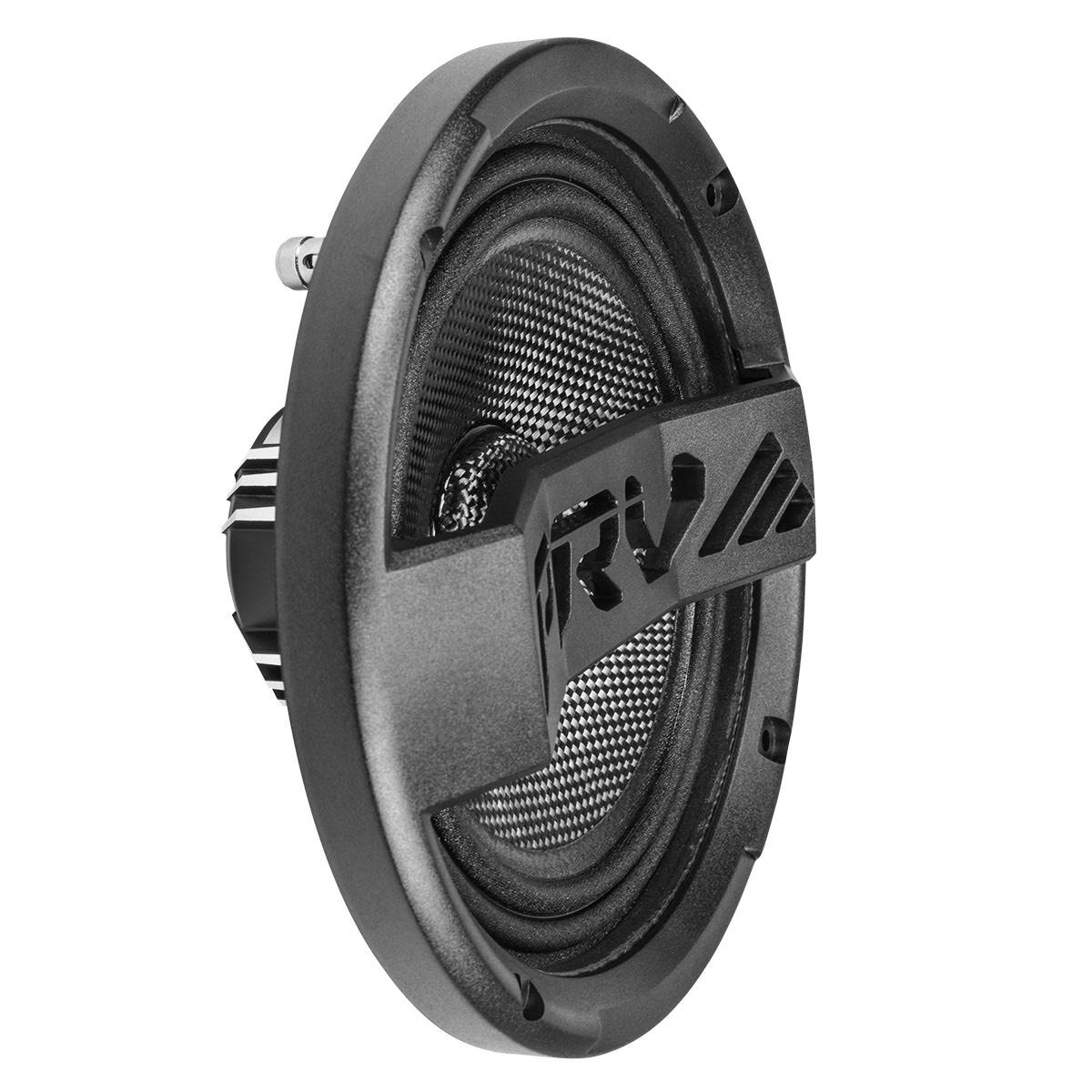 PRV AUDIO - 6.5" CARBON FIBER NEODYMIUM MIDRANGE 400 WATT MOTORCYCLE SPEAKER SOLD AS EACH (MT6MR400CF-NDY-4-SLIM)