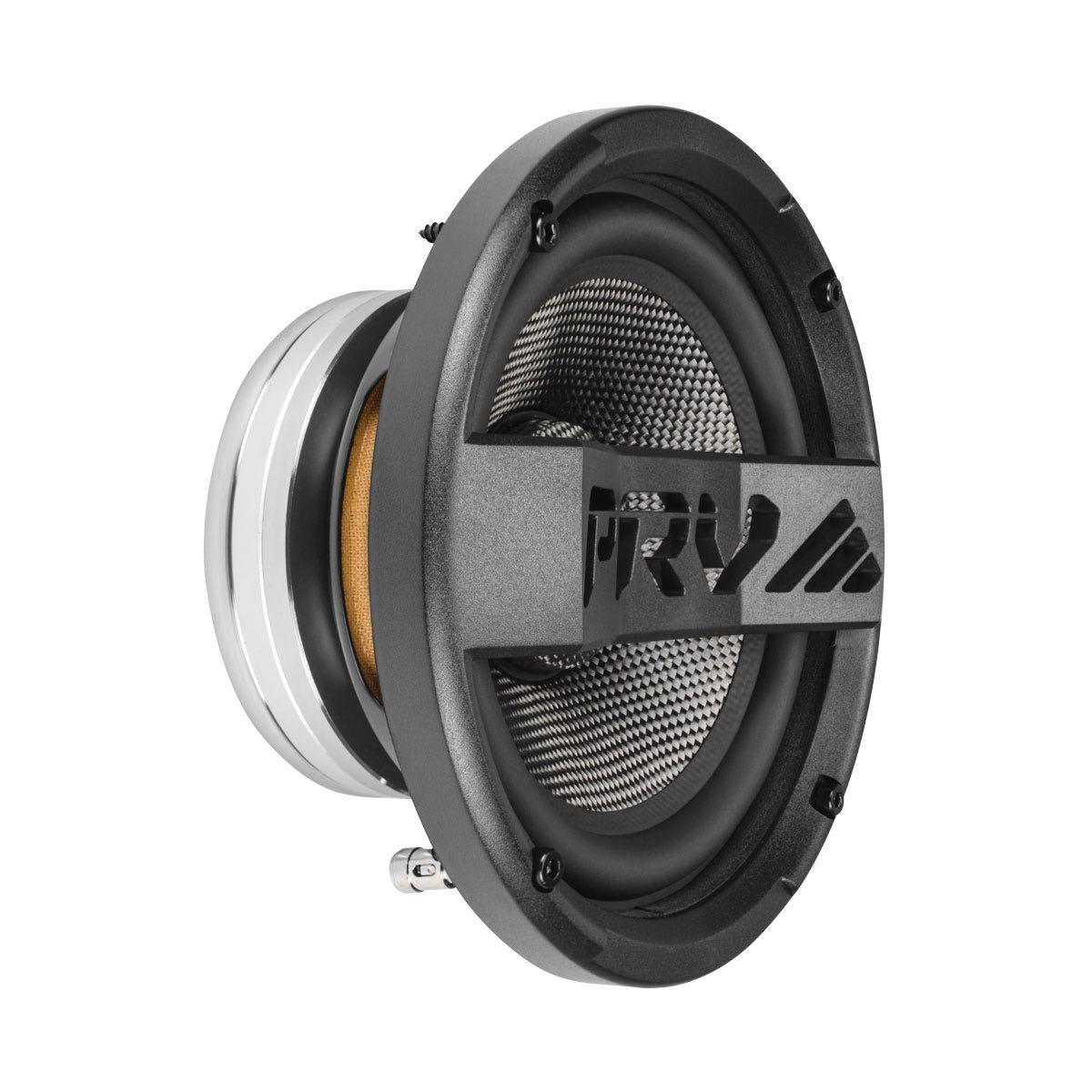 PRV AUDIO - 6.5" CARBON FIBER NEODYMIUM MIDRANGE 600 WATT MOTORCYCLE SPEAKER SOLD AS EACH (MT6MR600CF-NDY-2)
