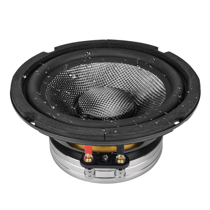 PRV AUDIO - 6.5" CARBON FIBER NEODYMIUM MIDRANGE 600 WATT MOTORCYCLE SPEAKER SOLD AS EACH (MT6MR600CF-NDY-2)