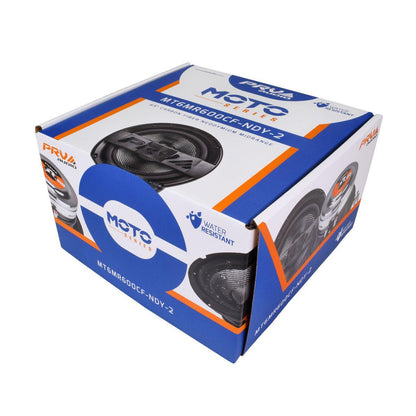 PRV AUDIO - 6.5" CARBON FIBER NEODYMIUM MIDRANGE 600 WATT MOTORCYCLE SPEAKER SOLD AS EACH (MT6MR600CF-NDY-2)