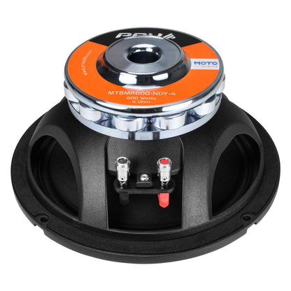 PRV AUDIO - 8" NEODYMIUM MIDRANGE 600 WATT MOTORCYCLE SPEAKER SOLD AS EACH (MT8MR600-NDY-4)