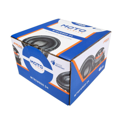 PRV AUDIO - 8" 800 WATT SLIM MOTORCYCLE WOOFER DVC 4 OHM (MT8SW800 D4)