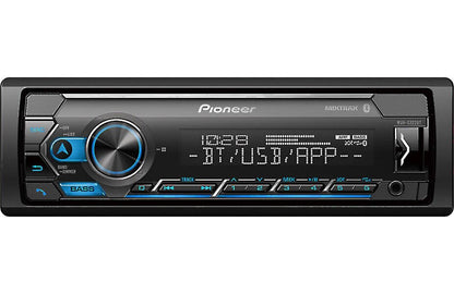 PIONEER SINGLE DIN MECHLESS WITH BLUETOOTH & 4 VOLT RCA'S (MVHS322BT)
