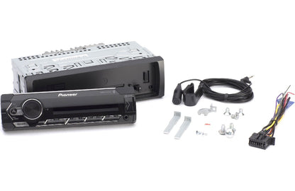 PIONEER SINGLE DIN MECHLESS WITH BLUETOOTH & 4 VOLT RCA'S (MVHS322BT)