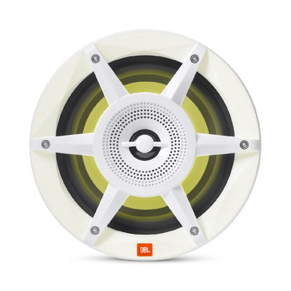 JBL STADIUM MARINE 6.5" PREMIUM 2 WAY RGB LED COAXIAL SPEAKERS WHITE (MW6520AM)
