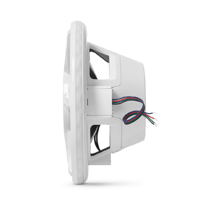 JBL STADIUM MARINE 6.5" PREMIUM 2 WAY RGB LED COAXIAL SPEAKERS WHITE (MW6520AM)