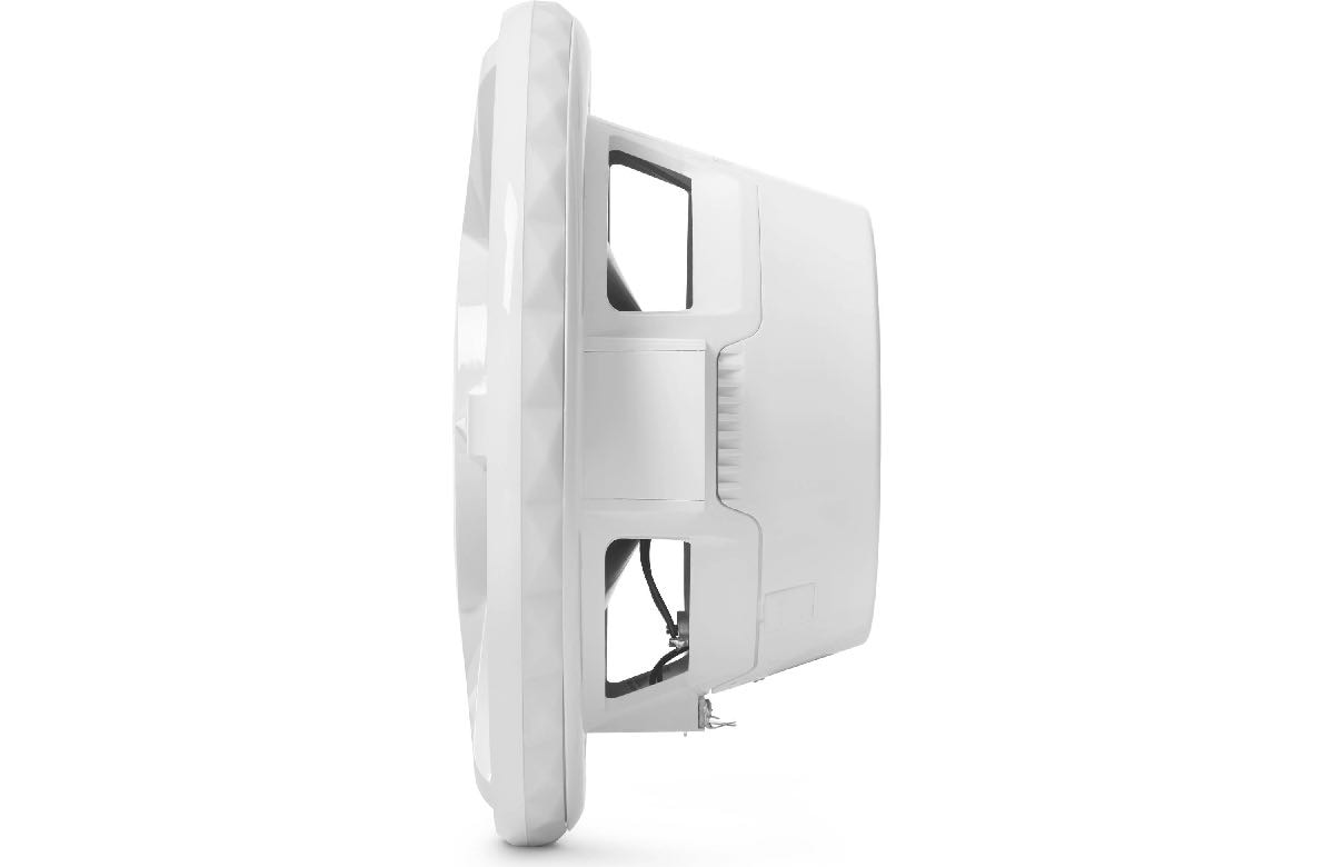 JBL STADIUM MARINE 8" PREMIUM 3 WAY RGB LED COAXIAL SPEAKERS WHITE (MW8030AM)