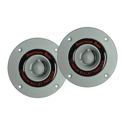 AMERICAN BASS 3.5" 150 WATT FLUSH MOUNT PRO AUDIO TWEETERS 4 OHM SOLD AS PAIR (MX251T)
