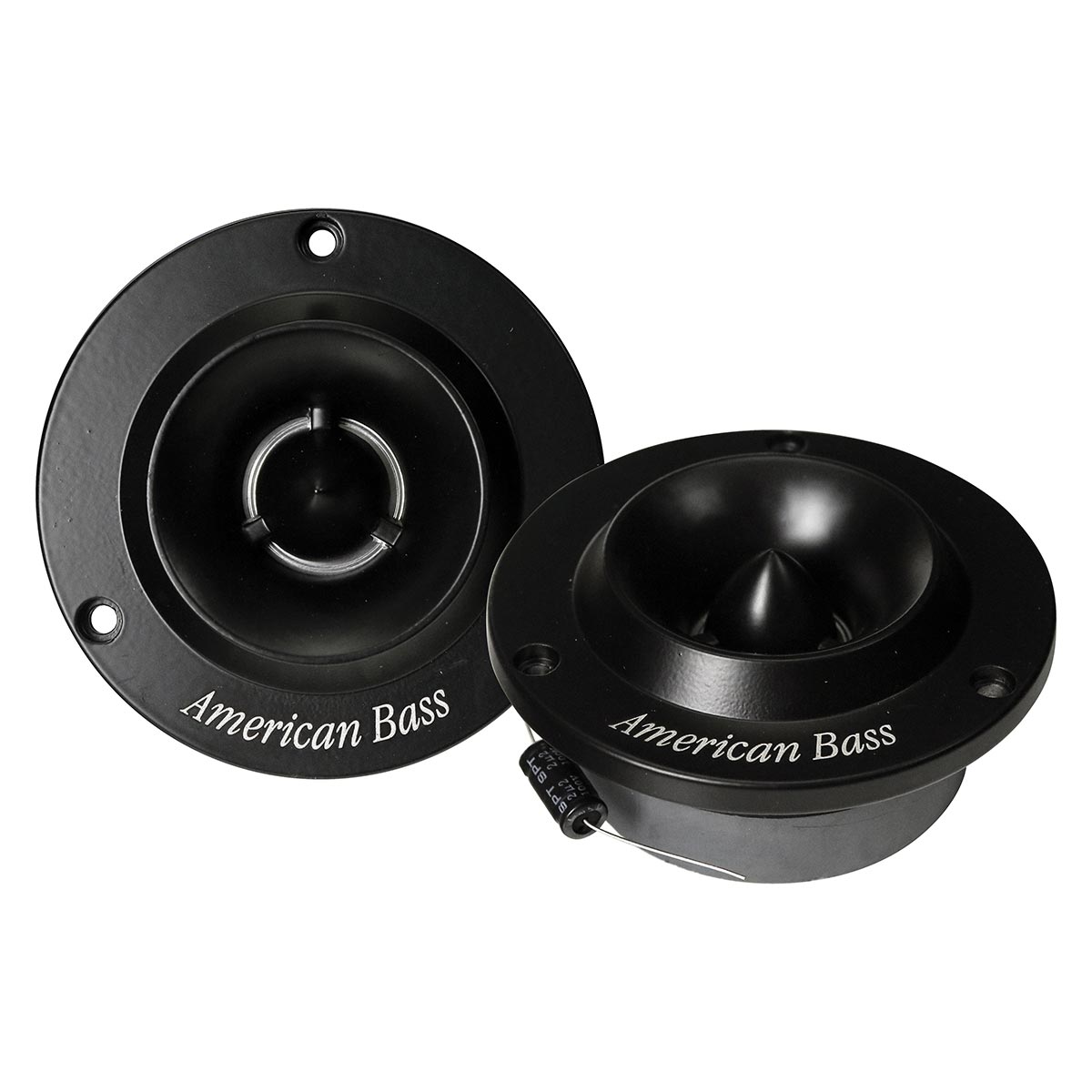 AMERICAN BASS 3.75" 150 WATT PRO AUDIO TWEETER 4 OHM BLACK SOLD AS PAIR (MX252B)