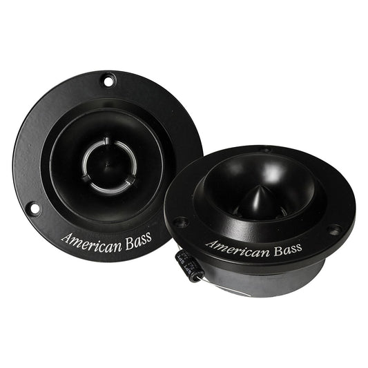 AMERICAN BASS 3.75" 150 WATT PRO AUDIO TWEETER 4 OHM BLACK SOLD AS PAIR (MX252B)