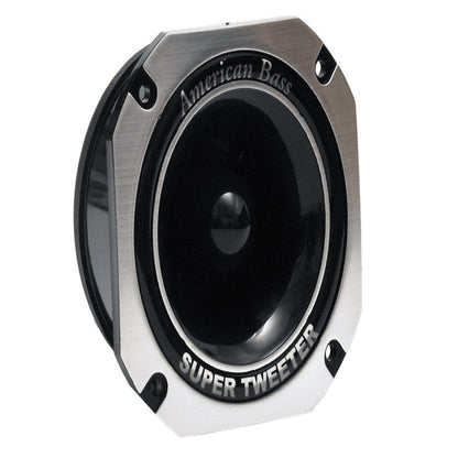 AMERICAN BASS 4.5" 200 WATT COMPRESSION TWEETER FLUSH MOUNT 8 OHM SOLD AS EACH (MX443T)