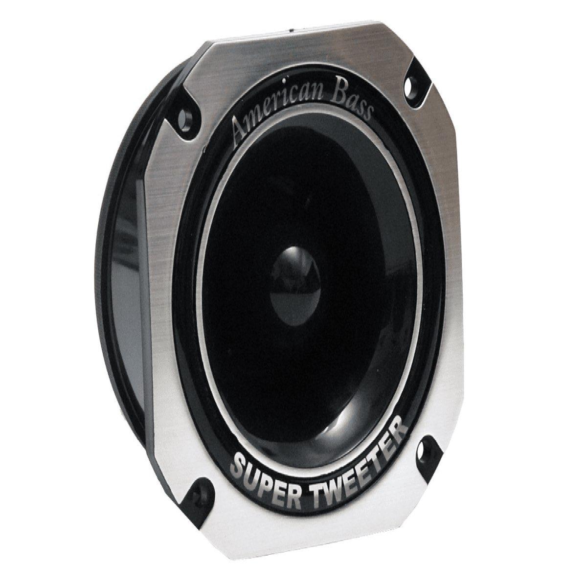 AMERICAN BASS 4.5" 200 WATT COMPRESSION TWEETER FLUSH MOUNT 8 OHM SOLD AS EACH (MX443T)