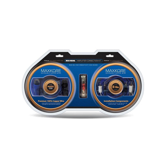 DB LINK MAXKORE 8 GAUGE PURE COPPER AMP KIT (MX8MANL)