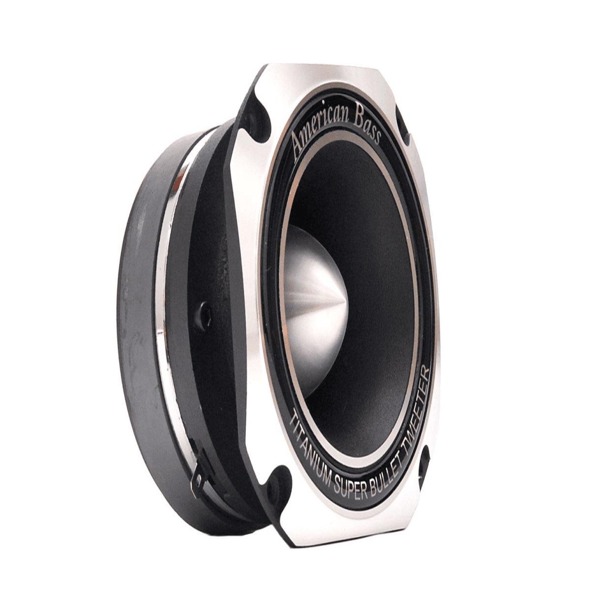 AMERICAN BASS 4" 200 WATT COMPRESSION TWEETER 4 OHM SOLD AS EACH (MX444T)
