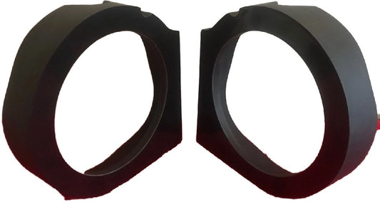 NAGY RINGS FRONT HARLEY 8" SUB OR MIDBASS MOUNT 98-PRESENT (NAGYF8)