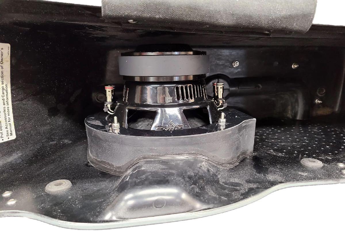 NAGY RINGS FRONT HARLEY 8" SUB OR MIDBASS MOUNT 98-PRESENT (NAGYF8)