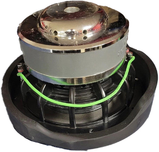 NAGY RINGS MONSTER MEGA 10" HARLEY SUBWOOFER OR MIDBASS ADAPTER RINGS PAIR 98-CURRENT WITH PANEL BOND (NAGYM10)