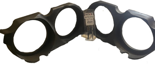 NAGY RINGS HARLEY QUAD MOUNT 8" SUB OR MIDBASS MOUNT 98-PRESENT (NAGYQ8)