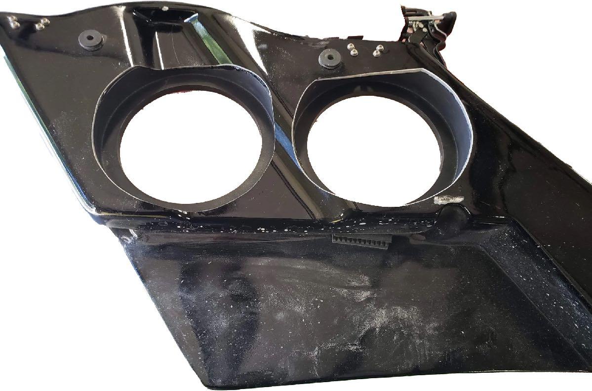 NAGY RINGS HARLEY QUAD MOUNT 8" SUB OR MIDBASS MOUNT 98-PRESENT (NAGYQ8)