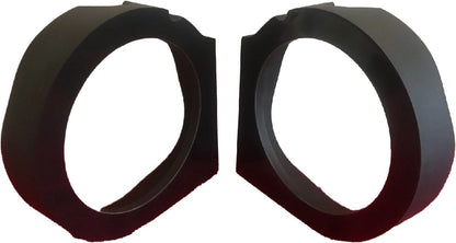 NAGY RINGS REAR HARLEY 8" SUB OR MIDBASS MOUNT 98-PRESENT (NAGYR8)