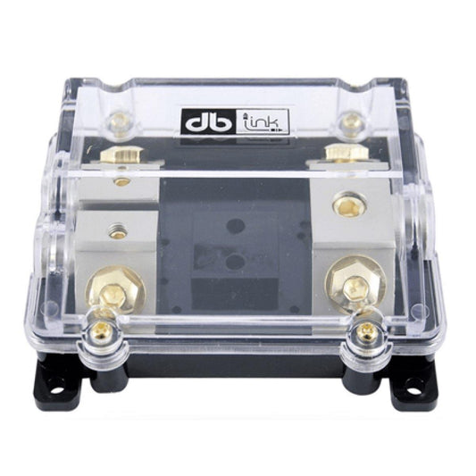 DB LINK DUAL ANL FUSE BLOCK 1 - 0 GAUGE INPUT AND 2 - 4 GAUGE OUTPUTS (NANLFB02)