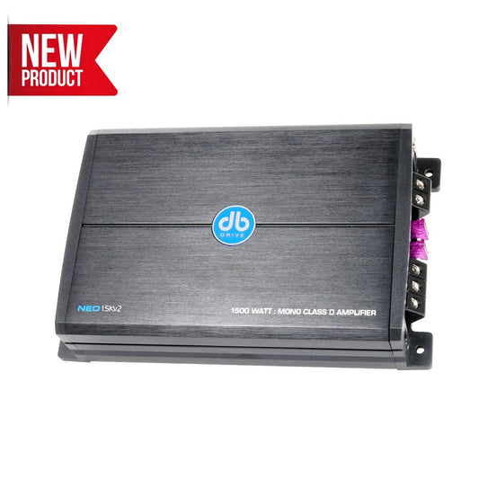 DB DRIVE 1500 WATT MONO BLOCK MOTORSPORTS AMPLIFIER (NEO1.5KV2) - image 1