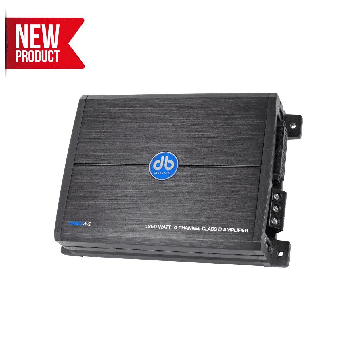 DB DRIVE 1250 WATT 4 CHANNEL POWER SPORTS AMPLIFIER (NEO4V2)