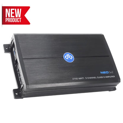 DB DRIVE 1500 WATT 5 CHANNEL POWER SPORTS AMPLIFIER (NEO5V2)