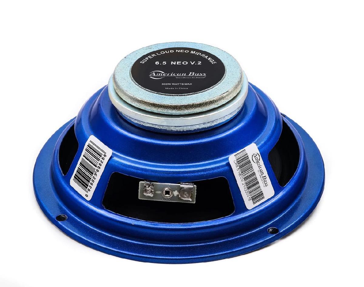AMERICAN BASS 6.5" 300 WATT MIDRANGE (NEO65)