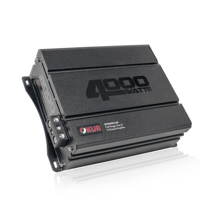 OKUR 4 CHANNEL FULL RANGE CLASS D AMPLIFIER 4000 WATT AMP 1 OHM CAPABLE (OFR4000.4D)