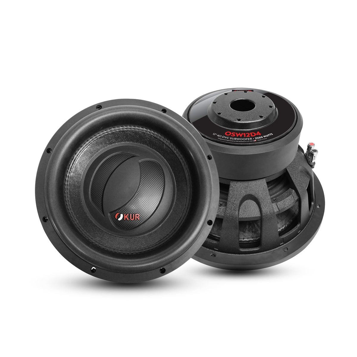 OKUR 12" 2500 WATT D4 WOOFER DIECAST BASKET (OSW12D4) - image 1