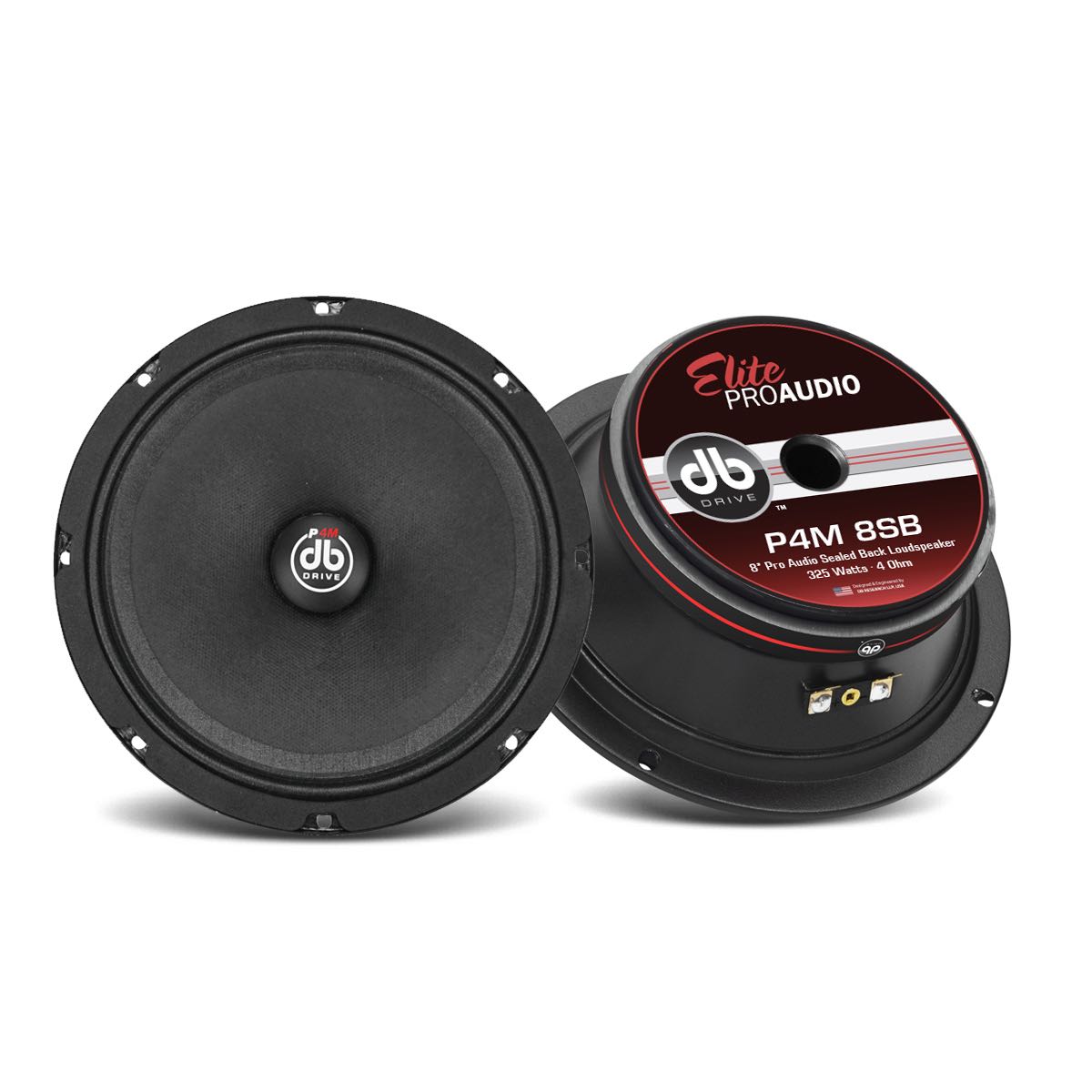 DB DRIVE 8" SEALED BACK MIDRANGE 325 WATTS (P4M8SB)