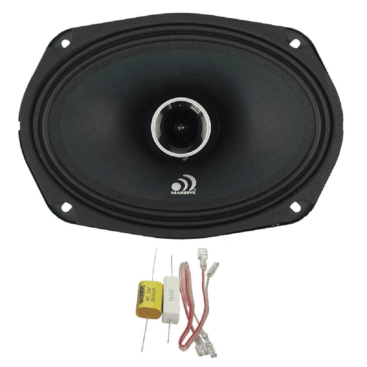 MASSIVE AUDIO 6X9 2 WAY 300 WATT LOUD SPEAKER (P69X)
