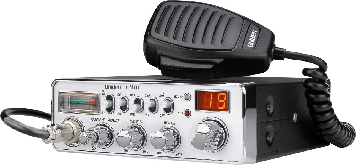 UNIDEN 40 CHANNEL CB RADIO (PC68LTX)