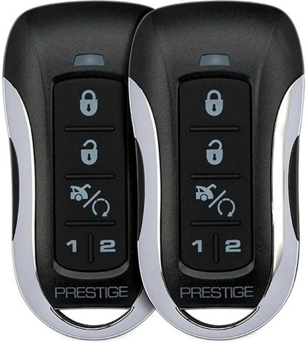 PRESTIGE (2) LONG RANGE 5 BUTTON TRANSMITTERS with ANTENNA UP TO 1 MILE - FOR USE ON FLRSBA AND DATA START SYSTEMS (PE5BZ)